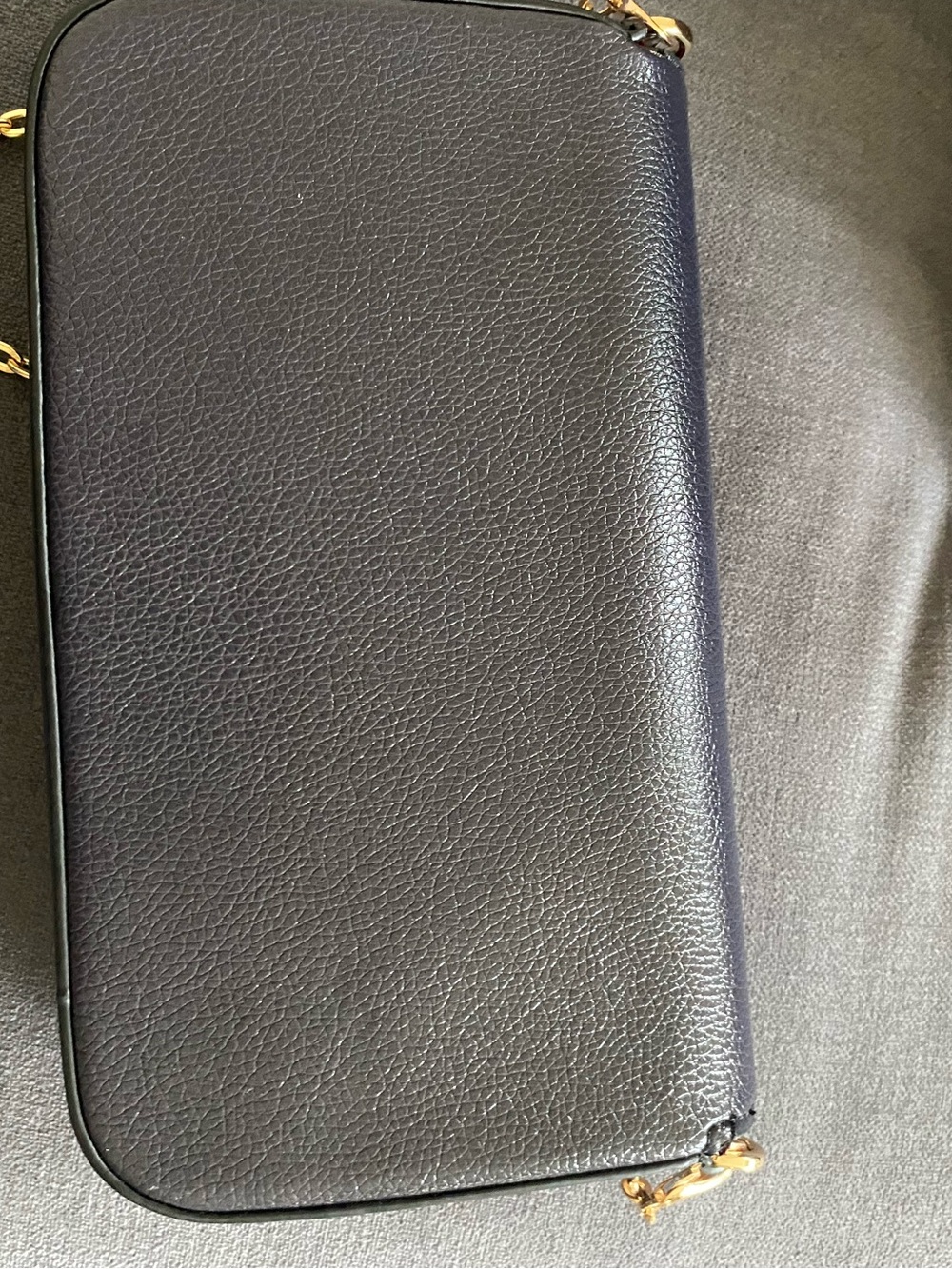Alice in Wonderland Black Crossbody Bag with Gold Chain new - Picture 7 of 7